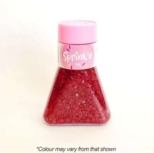 Sprink'd Sprinkles - Rock Sugar Red